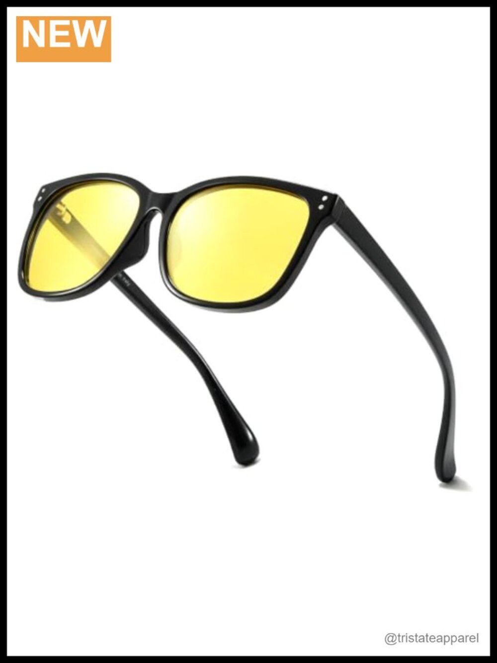 Night Vision Driving Glasses Polarized Anti-Glare TAC Lens for Women